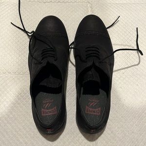 NWOT Camper Alicante Black Leather Oxfords